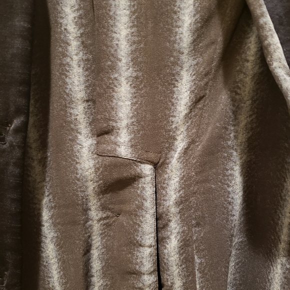 NWOT Cabi #3489 Entrance Coat Midnight Blue Velvet sz S - Picture 3 of 4